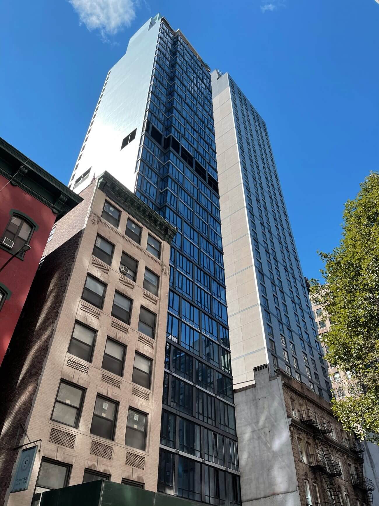 132 West 28th Street’s Façade Installation Progresses In Chelsea, Manhattan